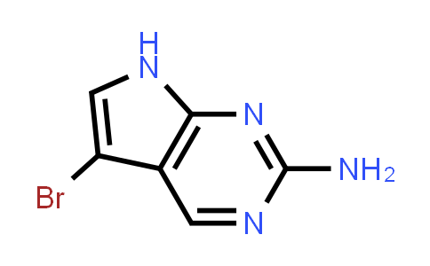 CAS No. 1556457-89-6, 5-Bromo-7H-pyrrolo[2,3-d]pyrimidin-2-amine