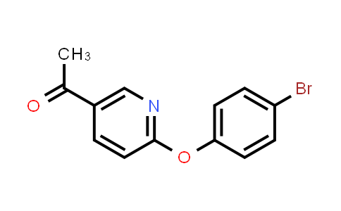CAS No. 1557799-39-9, 5-Acetyl-2-(4-bromophenoxy) pyridine