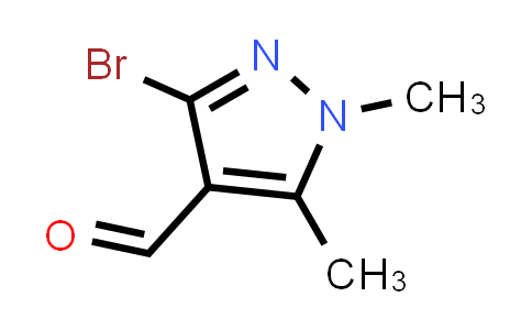 CAS No. 1557804-67-7, 3-Bromo-1,5-dimethyl-1H-pyrazole-4-carbaldehyde