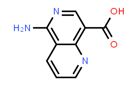 CAS No. 1558143-80-8, 1,6-Naphthyridine-8-carboxylic acid, 5-amino-