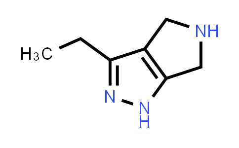 CAS No. 1558335-21-9, 3-Ethyl-1,4,5,6-tetrahydropyrrolo[3,4-c]pyrazole