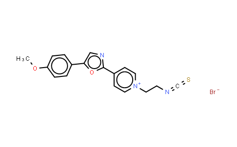 CAS No. 155862-91-2, [5-(4-Methoxyphenyl)-2-oxazolyl]pyridinium bromide