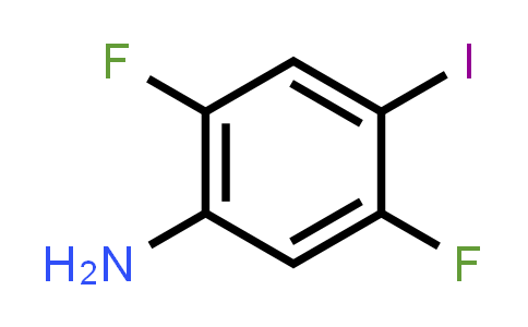 CAS No. 155906-13-1, 2,5-Difluoro-4-iodoaniline