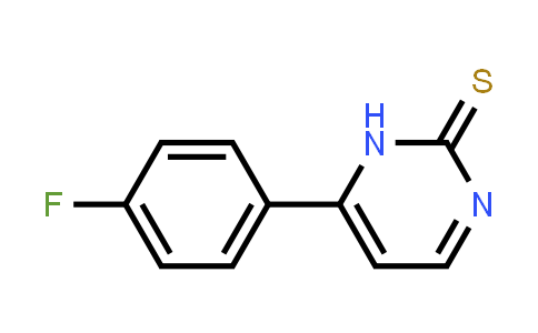CAS No. 155957-43-0, 6-(4-Fluorophenyl)pyrimidine-2(1H)-thione