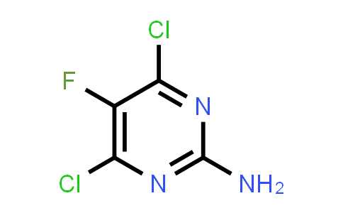 CAS No. 15598-33-1, 4,6-Dichloro-5-fluoropyrimidin-2-amine