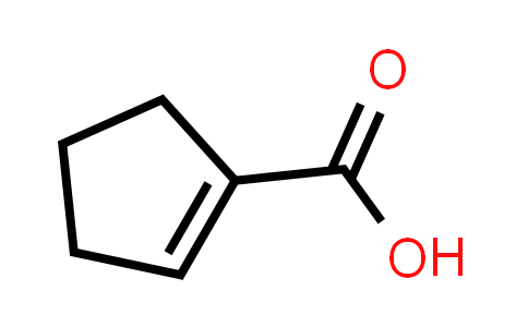 CAS No. 1560-11-8, 1-Cyclopentenecarboxylic acid