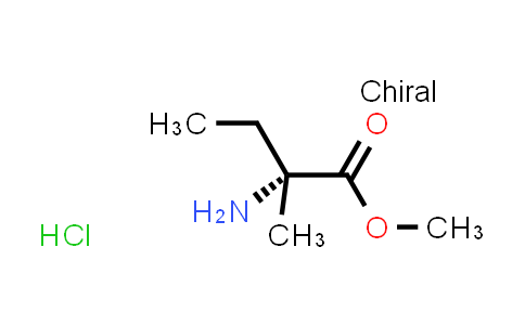 CAS No. 156032-14-3, Methyl (R)-2-amino-2-methylbutanoate hydrochloride