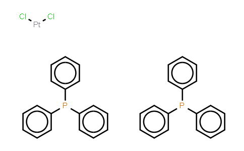 CAS No. 15604-36-1, cis-Dichlorobis(triphenylphosphine)platinum(II)