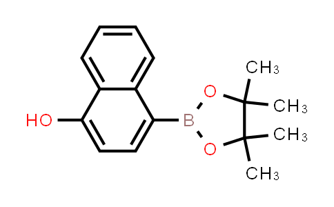 CAS No. 1560648-02-3, 4-(4,4,5,5-Tetramethyl-1,3,2-dioxaborolan-2-yl)naphthalen-1-ol