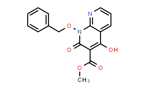 CAS No. 1561139-54-5, Methyl 1-(benzyloxy)-4-hydroxy-2-oxo-1,2-dihydro-1,8-naphthyridine-3-carboxylate