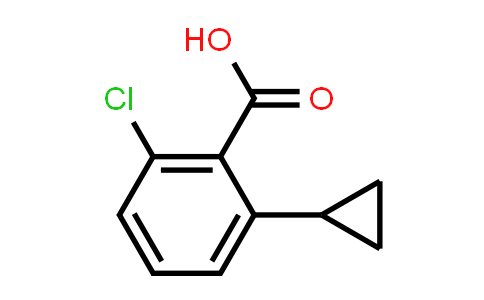 CAS No. 1561771-92-3, 2-Chloro-6-cyclopropylbenzoic acid
