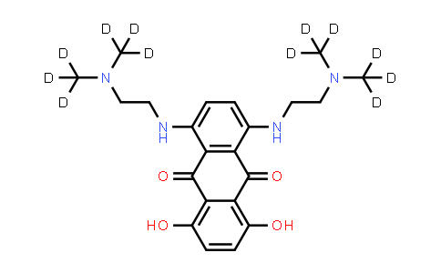 CAS No. 1562066-87-8, 1,4-Bis((2-(bis(methyl-d3)amino)ethyl)amino)-5,8-dihydroxyanthracene-9,10-dione