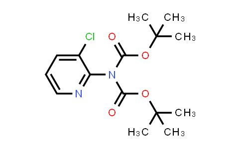 CAS No. 1562232-96-5, 2-(Di-Boc-Amino)-3-chloro-pyridine