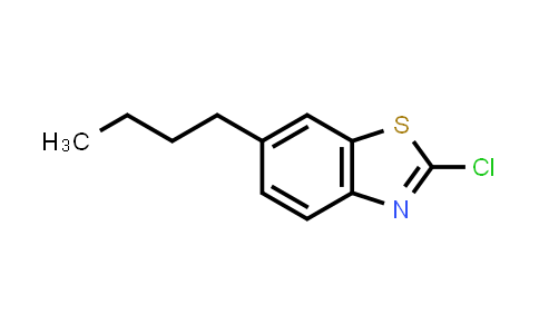 CAS No. 156246-16-1, 6-Butyl-2-chloro-1,3-benzothiazole