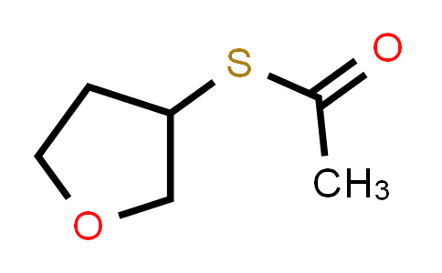 CAS No. 156380-32-4, S-(Tetrahydrofuran-3-yl) ethanethioate