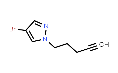 CAS No. 1565066-74-1, 4-Bromo-1-(pent-4-yn-1-yl)-1H-pyrazole