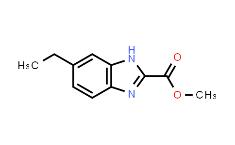 CAS No. 1565720-53-7, Methyl 6-ethyl-1H-benzo[d]imidazole-2-carboxylate