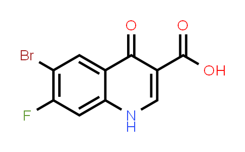 DY527647 | 1565946-72-6 | 6-Bromo-7-fluoro-4-oxo-1,4-dihydroquinoline-3-carboxylic acid