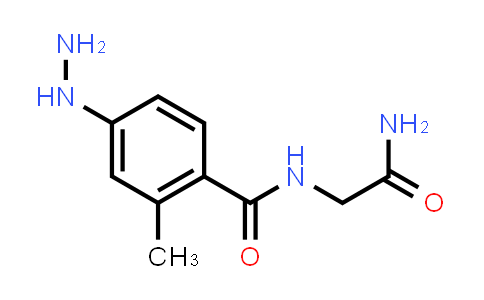 CAS No. 1566136-24-0, N-(2-Amino-2-oxoethyl)-4-hydrazinyl-2-methylbenzamide