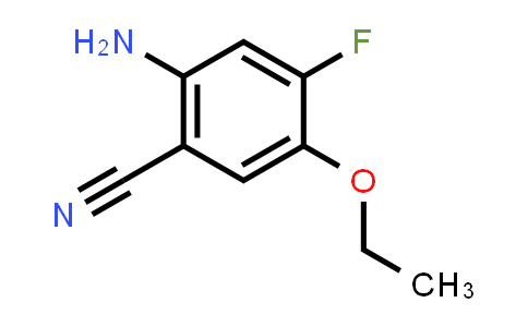 CAS No. 1566739-42-1, Benzonitrile, 2-amino-5-ethoxy-4-fluoro-