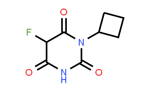 CAS No. 1566825-57-7, 1-Cyclobutyl-5-fluoro-1,3-diazinane-2,4,6-trione