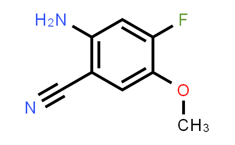 CAS No. 1567112-47-3, Benzonitrile, 2-amino-4-fluoro-5-methoxy-