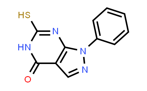 MC527687 | 156718-77-3 | 6-Mercapto-1-phenyl-1,5-dihydro-4H-pyrazolo[3,4-d]pyrimidin-4-one