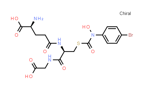 CAS No. 156727-62-7, (S)-2-amino-5-(((R)-3-(((4-bromophenyl)(hydroxy)carbamoyl)thio)-1-((carboxymethyl)amino)-1-oxopropan-2-yl)amino)-5-oxopentanoic acid