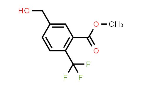 CAS No. 1567667-05-3, Benzoic acid, 5-(hydroxymethyl)-2-(trifluoromethyl)-, methyl ester