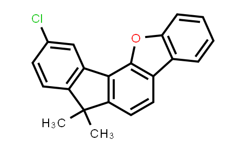 CAS No. 1567814-82-7, 10-Chloro-7,7-dimethyl-7H-fluoreno[4,3-b]benzofuran