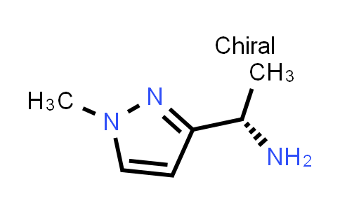 CAS No. 1568071-63-5, (S)-1-(1-Methyl-1H-pyrazol-3-yl)ethan-1-amine