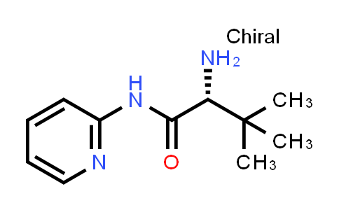 CAS No. 1568087-94-4, (R)-2-Amino-3,3-dimethyl-N-(pyridin-2-yl)butanamide
