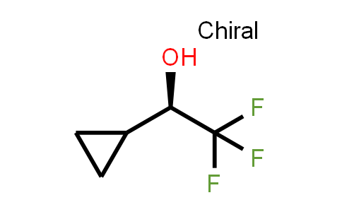 CAS No. 1568200-41-8, (1R)-1-Cyclopropyl-2,2,2-trifluoroethan-1-ol