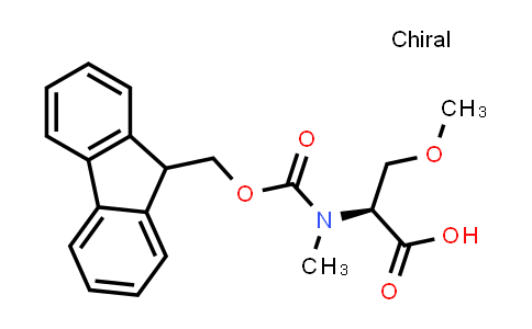 CAS No. 1569103-64-5, N-(((9H-Fluoren-9-yl)methoxy)carbonyl)-N,O-dimethyl-L-serine