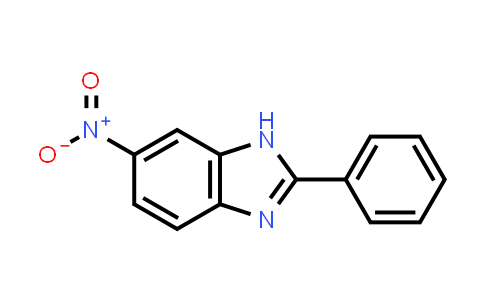 CAS No. 1571-85-3, 1H-Benzimidazole, 6-nitro-2-phenyl-