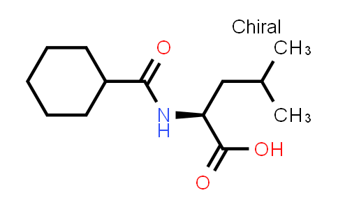 CAS No. 157116-68-2, (Cyclohexanecarbonyl)-L-leucine