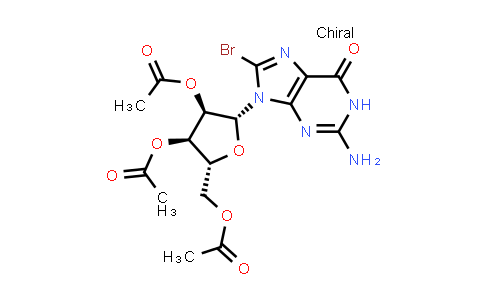 CAS No. 15717-45-0, (2R,3R,4R,5R)-2-(Acetoxymethyl)-5-(2-amino-8-bromo-6-oxo-1H-purin-9(6H)-yl)tetrahydrofuran-3,4-diyl diacetate