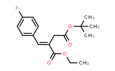 CAS No. 157188-11-9, (E)-4-tert-butyl 1-ethyl 2-(4-fluorobenzylidene)succinate