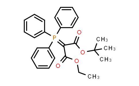 CAS No. 157188-20-0, 1-tert-Butyl 3-ethyl 2-(triphenylphosphoranylidene)malonate