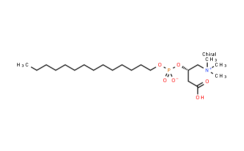 MC527810 | 157244-54-7 | (S)-1-carboxy-3-(trimethylammonio)propan-2-yl tetradecyl phosphate
