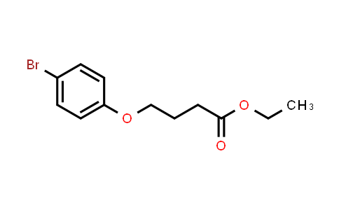 CAS No. 157245-87-9, ETHYL 4-(4-BROMOPHENOXY)BUTANOATE
