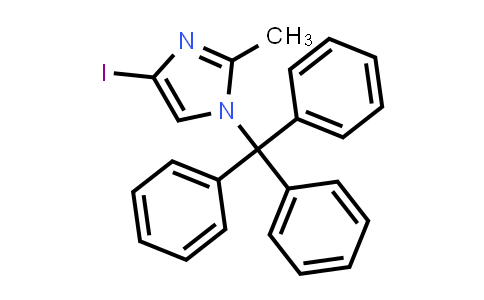 CAS No. 157255-72-6, 1H-Imidazole, 4-iodo-2-methyl-1-(triphenylmethyl)-