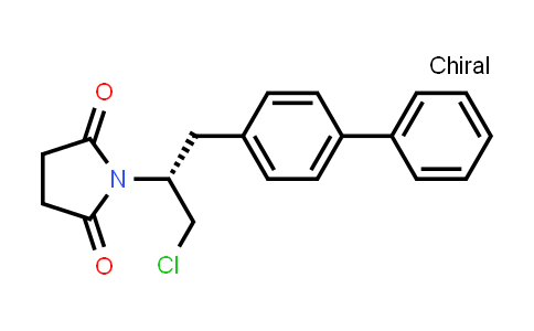 CAS No. 1573000-36-8, (R)-1-(1-([1,1'-Biphenyl]-4-yl)-3-chloropropan-2-yl)pyrrolidine-2,5-dione