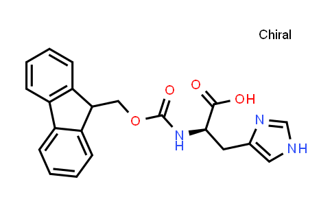 CAS No. 157355-79-8, (((9H-Fluoren-9-yl)methoxy)carbonyl)-D-histidine