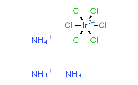CAS No. 15752-05-3, Ammonium hexachloroiridate(III)