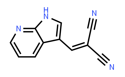 CAS No. 157561-99-4, Propanedinitrile, 2-(1H-pyrrolo[2,3-b]pyridin-3-ylmethylene)-