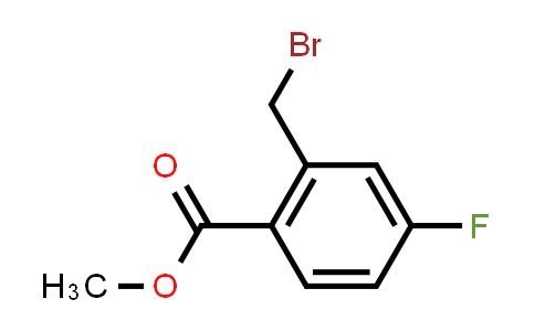 CAS No. 157652-28-3, Methyl 2-(bromomethyl)-4-fluorobenzoate