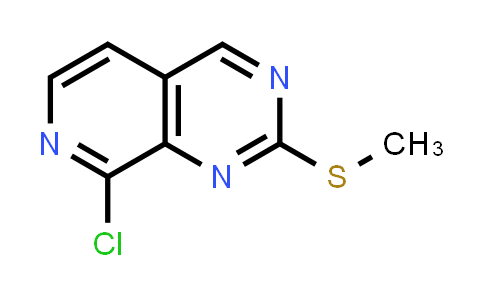 CAS No. 1578245-95-0, 8-Chloro-2-(methylsulfanyl)pyrido[3,4-d]pyrimidine
