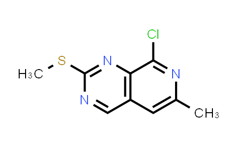 CAS No. 1578246-23-7, 8-Chloro-6-methyl-2-(methylthio)pyrido[3,4-d]pyrimidine