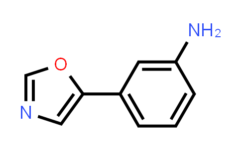 CAS No. 157837-31-5, 3-(Oxazol-5-yl)aniline